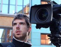 Matt filming